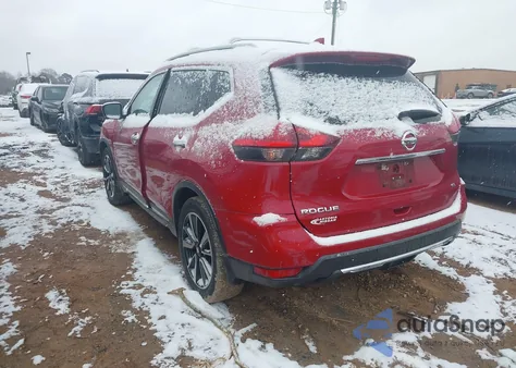 2017 Nissan Rogue Sl из США, поврежденный, VIN 5N1AT2MT9HC754306